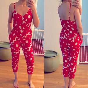 Reformation jumpsuit sample